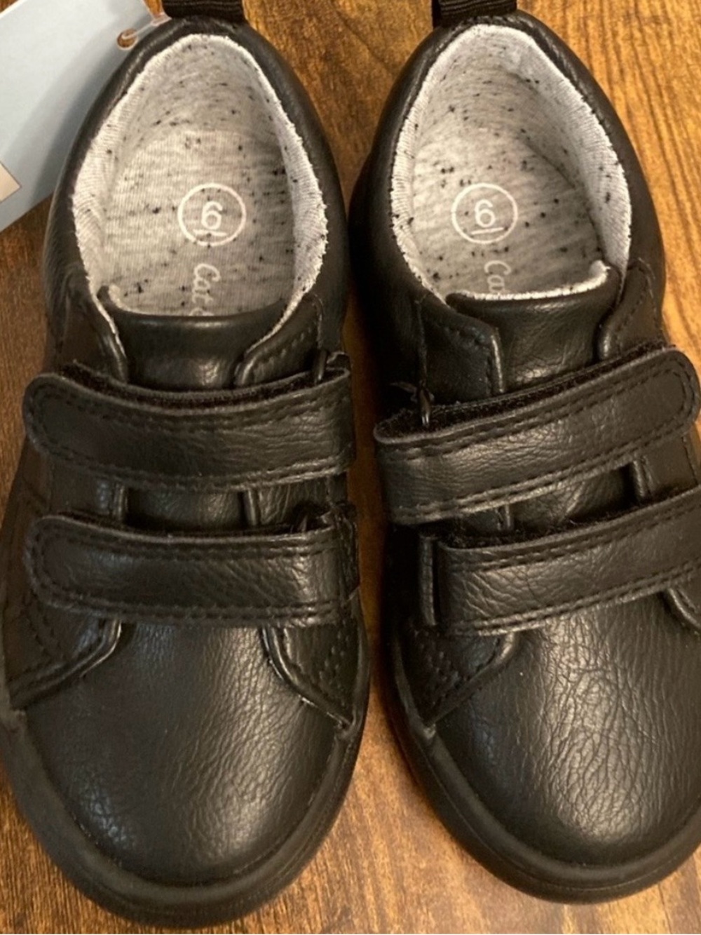 Toddler Boys' Dino Sneakers - Cat & Jack - Black Size 6 New